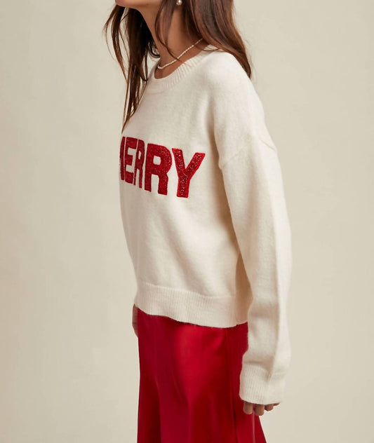 Wishlist - Merry Glitter Sweater