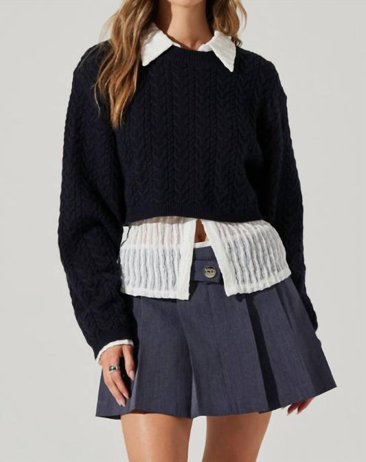 Astr - Jorah Crop Sweater