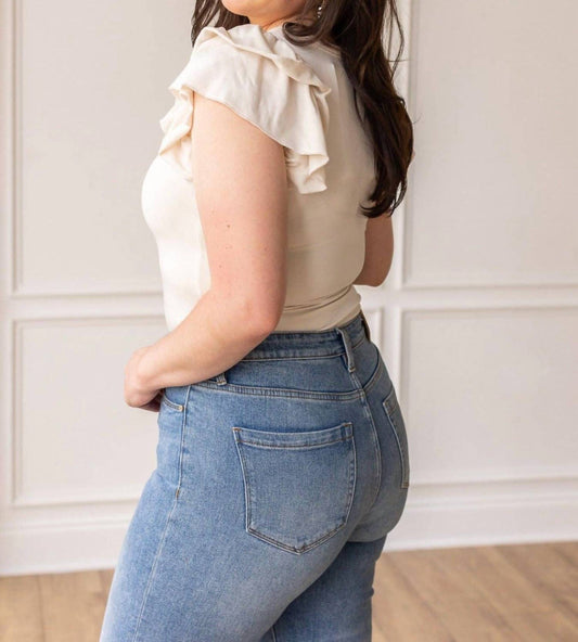 Southern Grace - Eloise Ruffle Sleeve Bodysuit