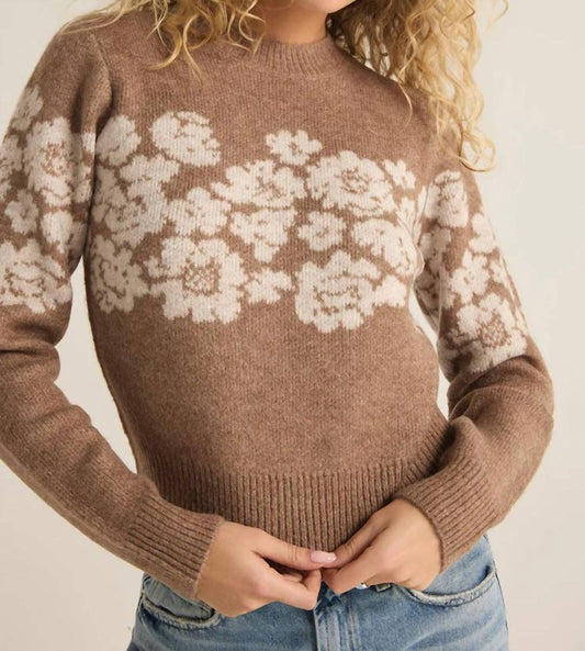 Z Supply - Marisol Flora Crewneck Sweater