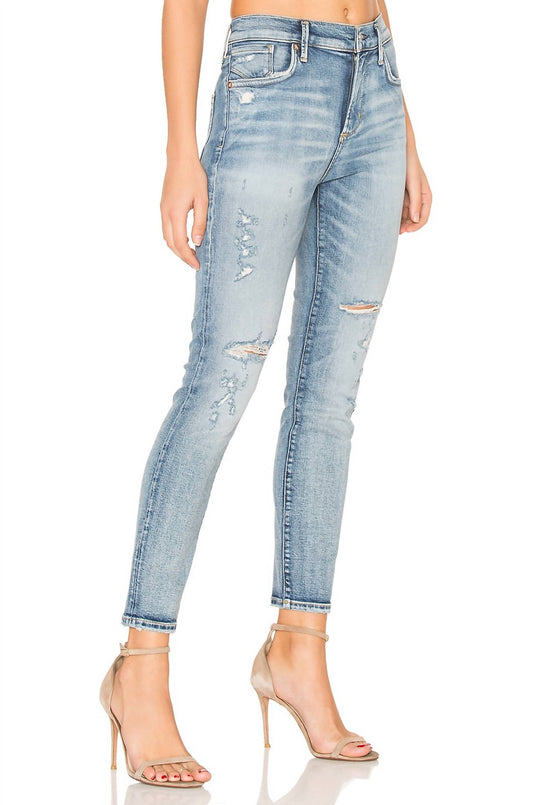 Agolde - Sophie High Rise Skinny Crop Jeans