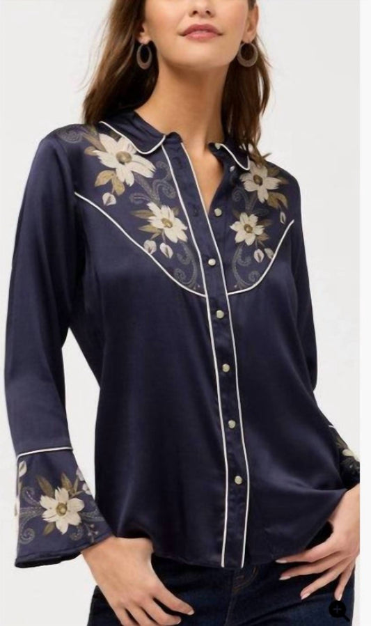 Johnny Was - Western Flutter Blouse