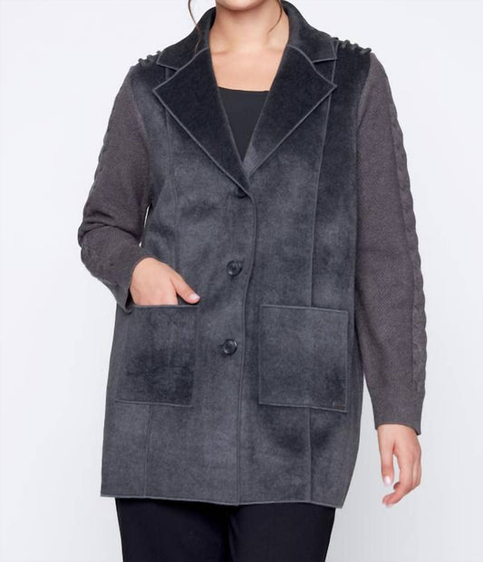 Picadilly - Cable Trim Coatigan