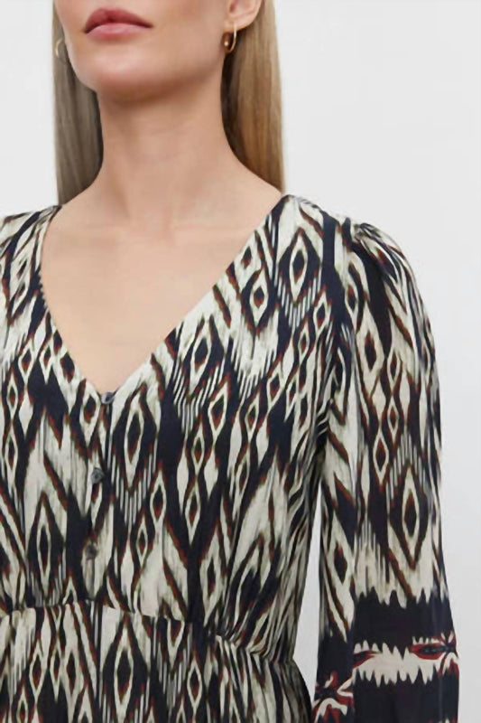 Velvet By Graham & Spencer - Ikat Catherine Dress