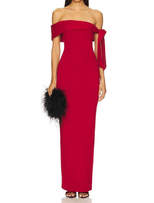 Sndys. - Jaymes Off Shoulder Maxi Dress