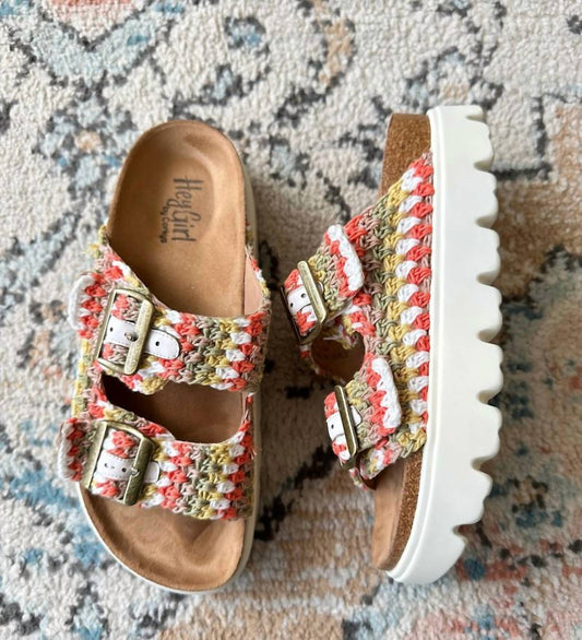 Hey Girl By Corkys - Women's Rumor Has It Macrame Sandals