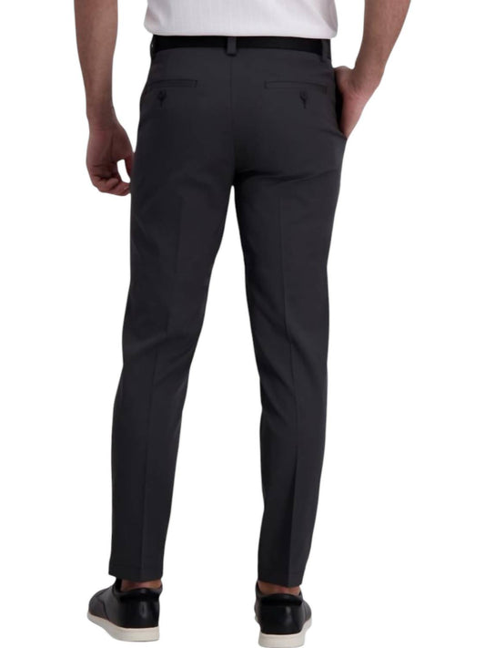 Haggar Clothing - Plain Solid Heather Slim Fit Pants