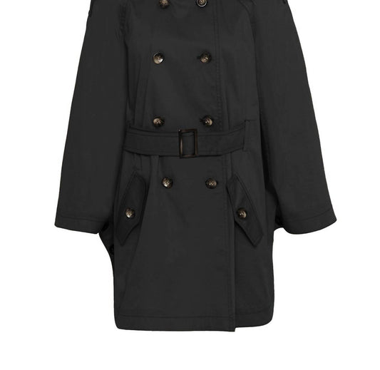 Theo The Label - Women's Chloe Trapunto Trench Cape