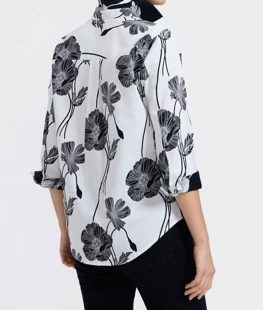 Foxcroft - Women's Margie Poppy Top