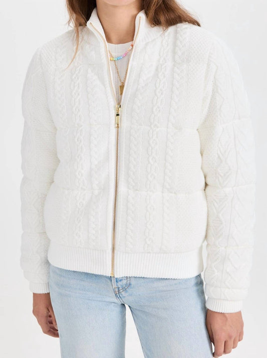 Loveshackfancy - Andora Bomber Jacket