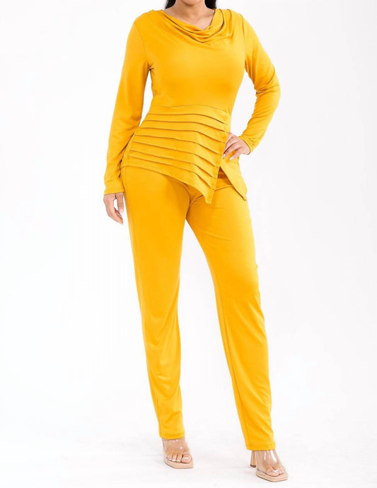 Karen T Design - Solid Color Two Piece Set