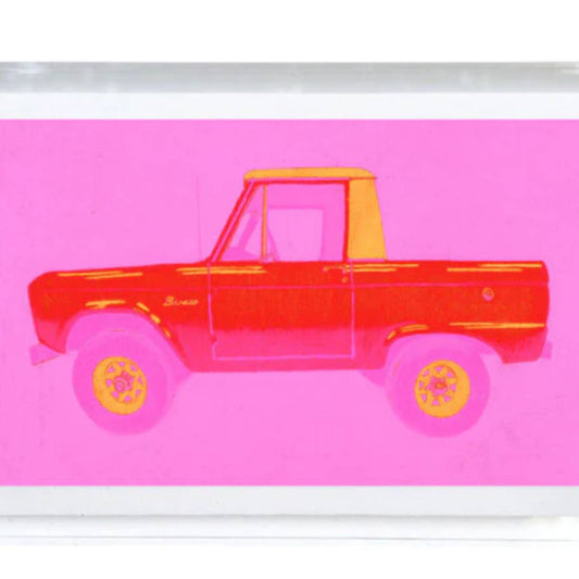 Kelsey Livingston - Bronco Print Acrylic Frame