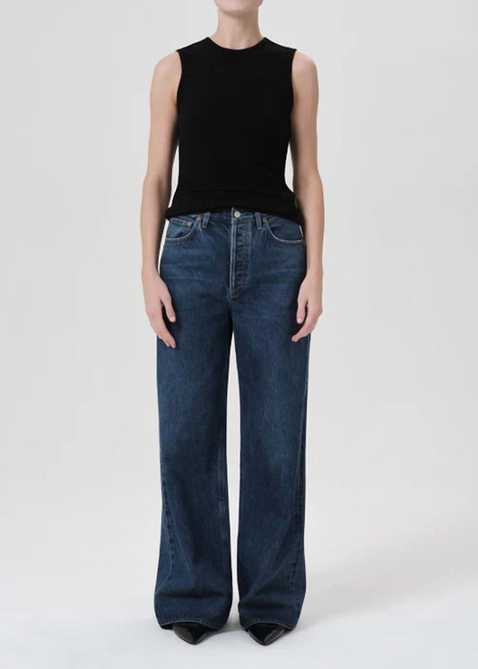 Agolde - Dame High Rise Wide Leg Jeans