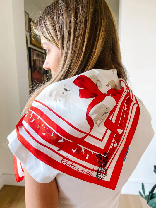 Brooke Wright - Bulldog Scarf