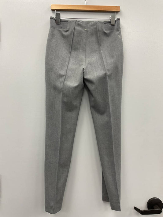 Lorena Antoniazzi - LIGHT GREY TAPERED WOOL PANT