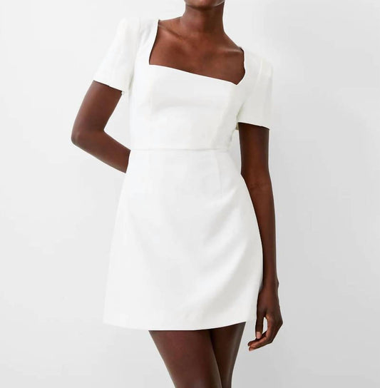 French Connection - Whisper Square Neck Short Sleeve Dress