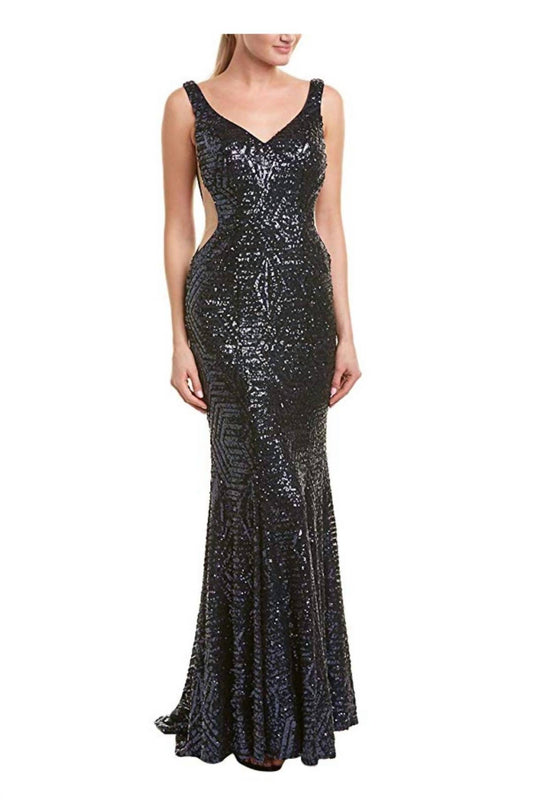 Sequin Evening Gown