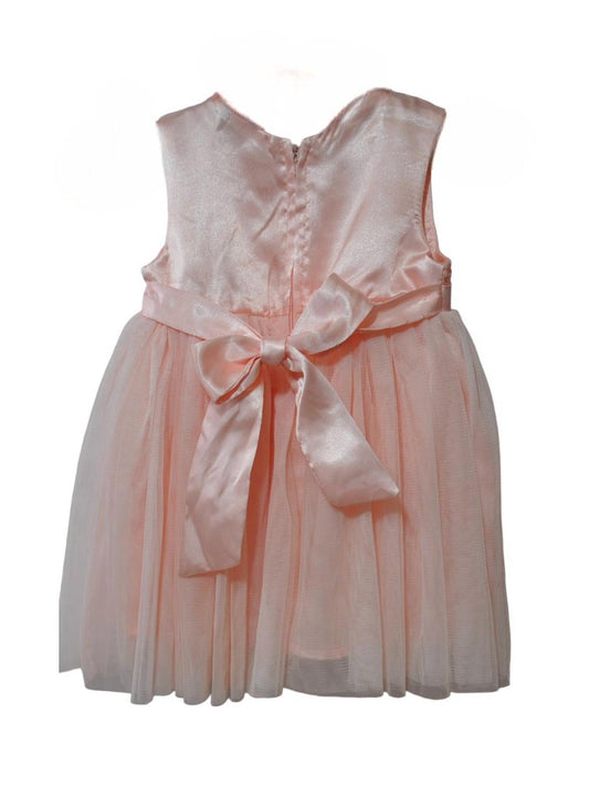 Popatu - Girl's Floral Embroidered Dress