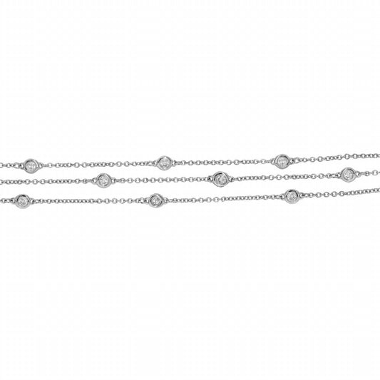 Diana M Jewels - 0.50cts Triple Chain Diamonds Bracelet