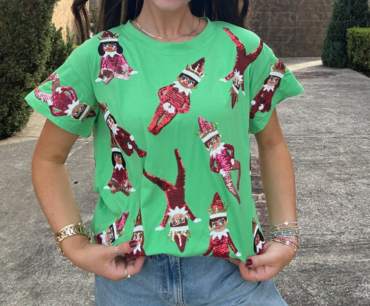 Queen Of Sparkles - Women's Elf Top