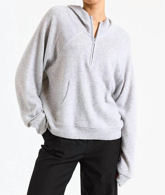 Brodie Cashmere - Lola Half-zip Hoodie