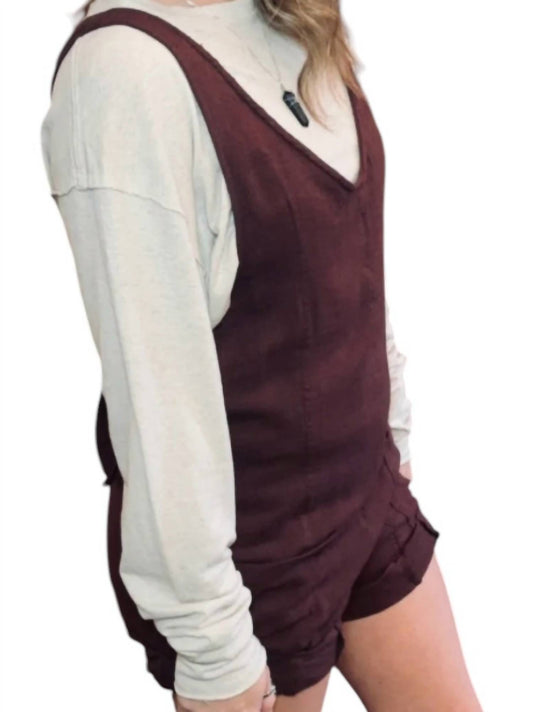 Gardenbelle - Sleeveless Mini Romper