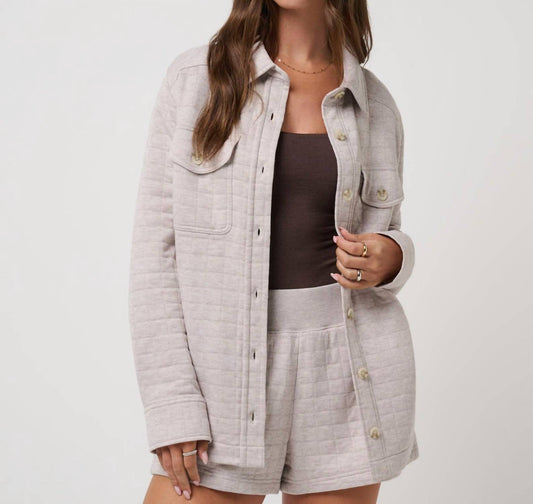 Travismathew - Cloud Coastal Quilted Shacket