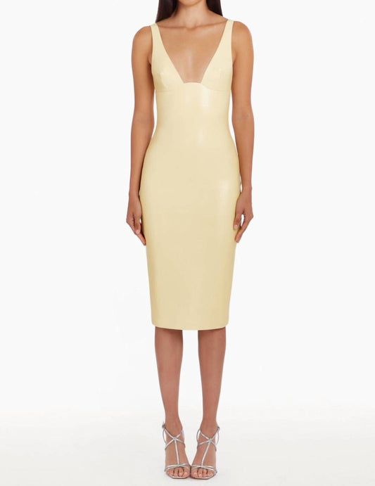 Amanda Uprichard - Sorvette V-neck Midi Dress