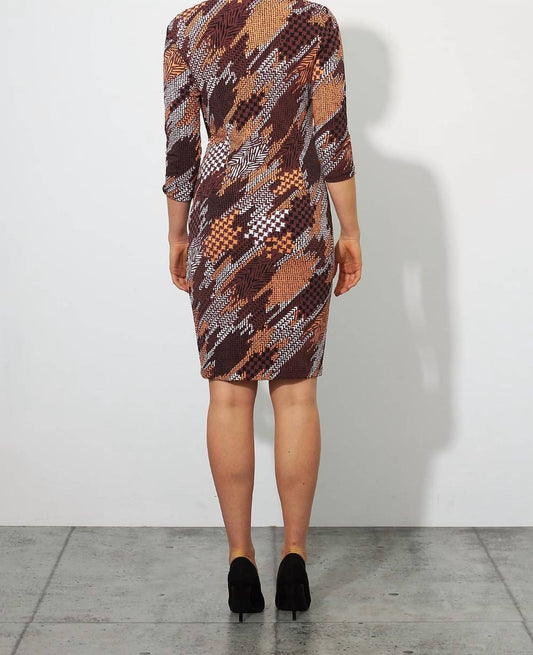 Joseph Ribkoff - Abstract Print Dress