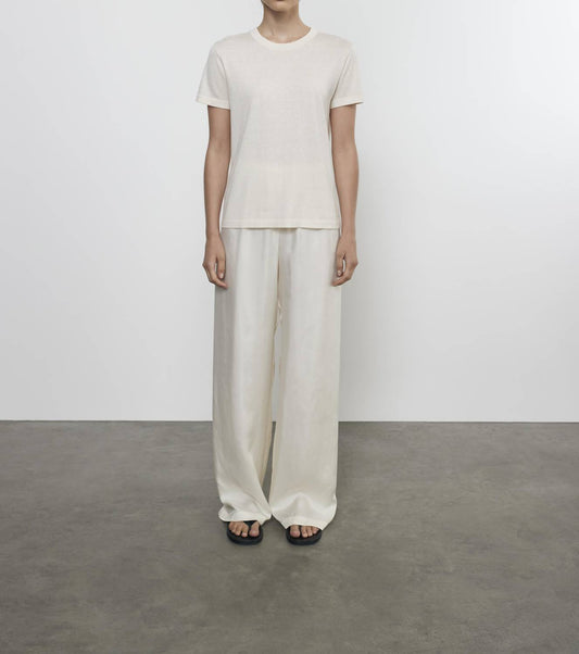 Enza Costa - SILK KNIT PERFECT TEE
