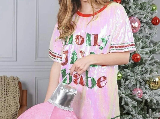 Simply Southern - Holly Jolly Sequin Dress