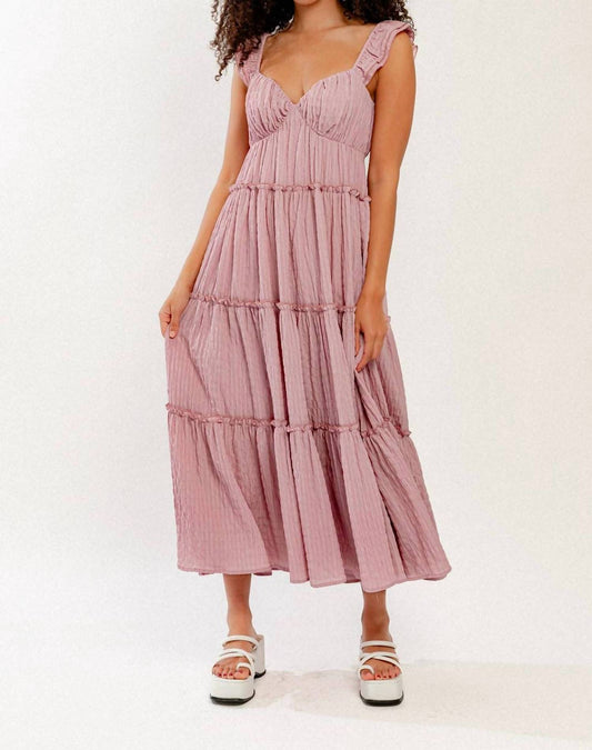 Le Lis - Marabelle Sweetheart Neckline Maxi Dress