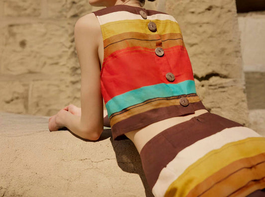 Marie Oliver - Fallon Crew Neck Sleeveless Top