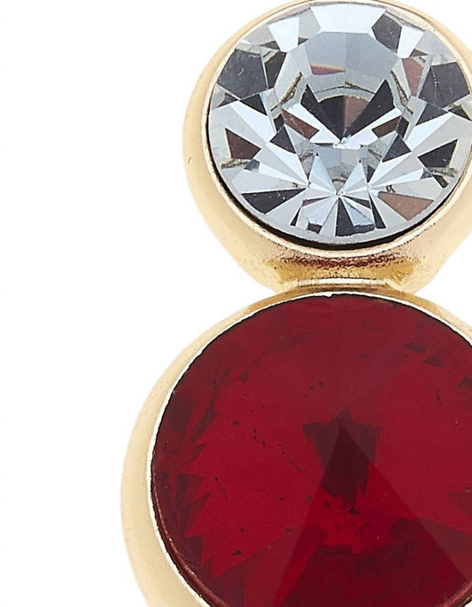 Canvas Style - Women's Effie Rhinestone Drop Earrings