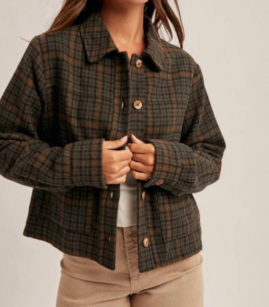 Hem & Thread - Carly Plaid Jacket