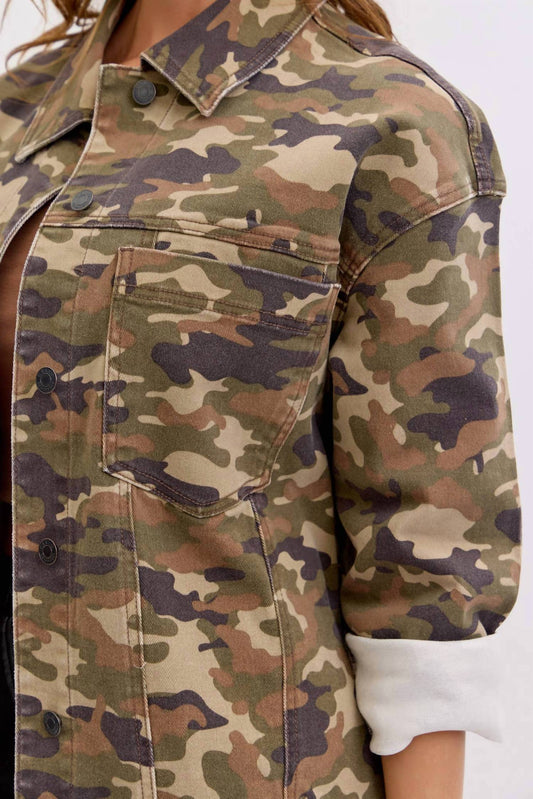 Cello - Camilla Camo Jacket
