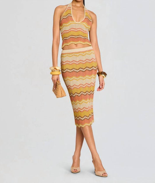 Retrofete - Luz Crochet Top And Ivey Crochet Skirt