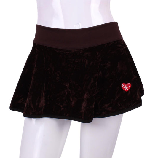 Love Love Tennis - Women's Velvet Love Tennis Skirt