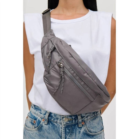 Urban Expressions - Laurence Large Nylon Belt Bag Fanny Pack Sling Bag