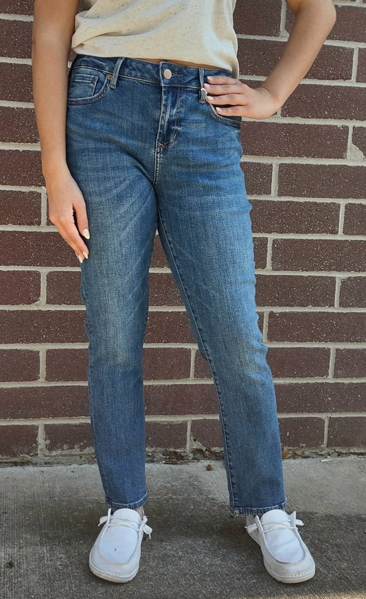 Dear John Denim - Blaire High Rise Straight Leg Jeans