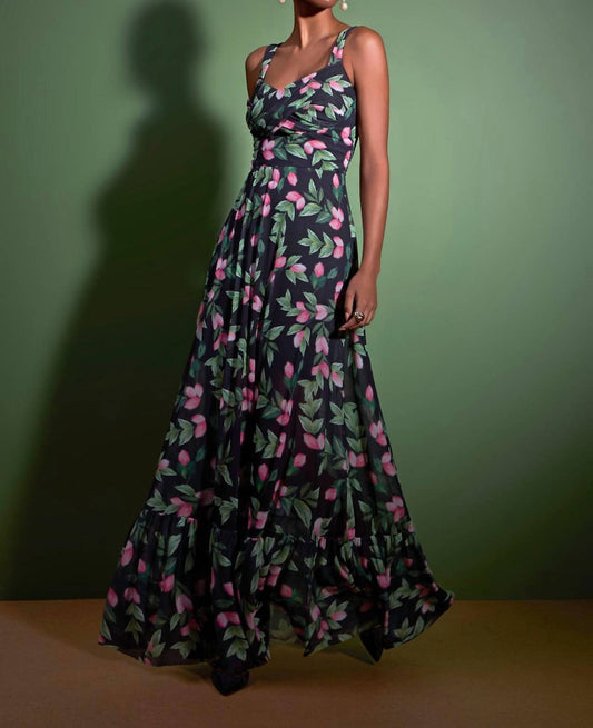 Strass - Long Floral Dress