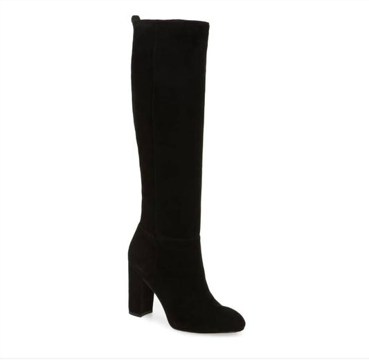 Sam Edelman - Women's Suede Leather Knee-High Tall Pull On Boots