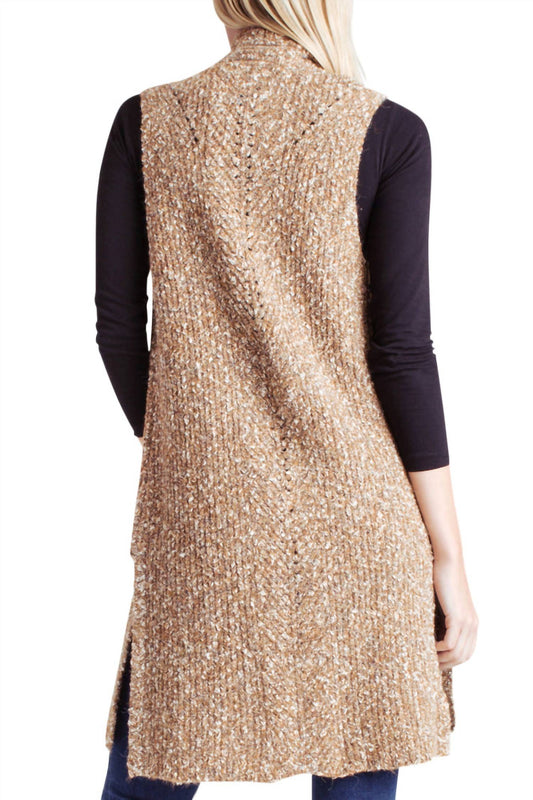 Kensie - Cotton Tweed Sweater Vest