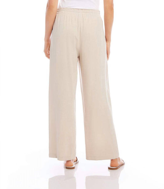 Karen Kane - Drawstring Wide Leg Pants