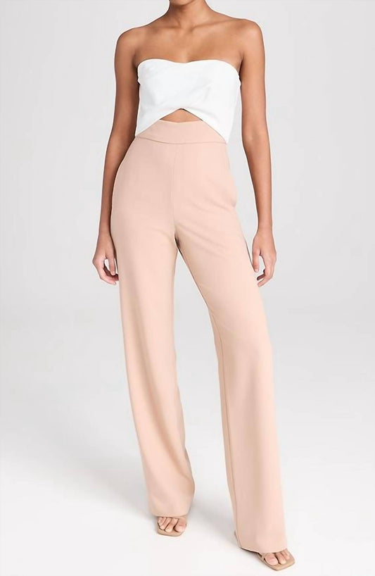 Black Halo - Jada Color Block Jumpsuit