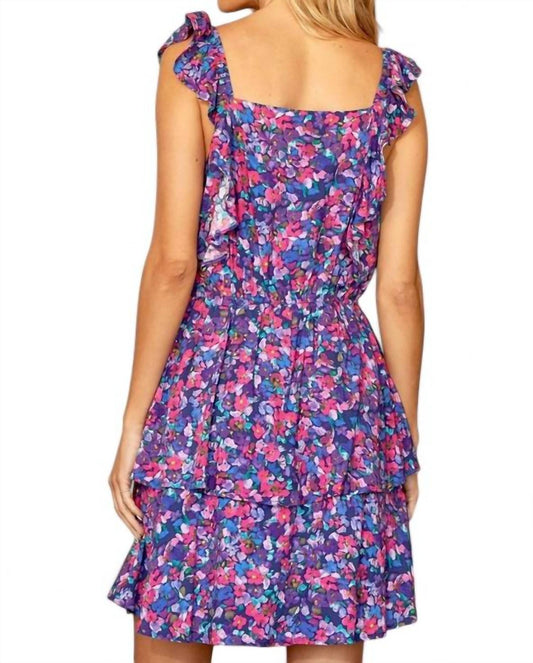 Andree By Unit - Woven Printed Tiered Dress