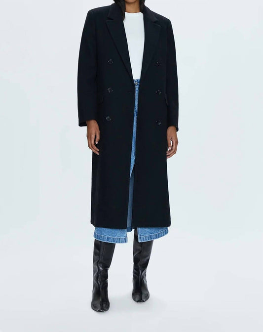 Pistola - Prescott Double Breasted Wool Coat