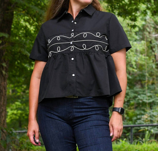 2Flyco - Women's Lariat Peplum Top