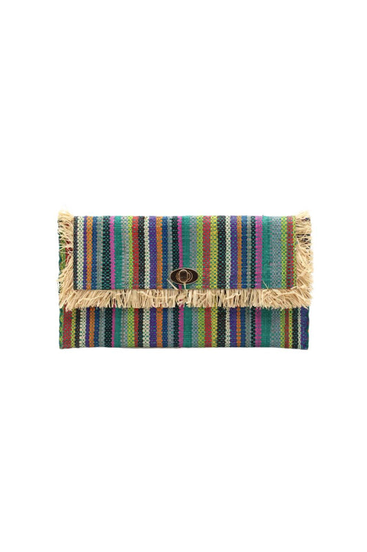 Shebobo - Women's Sophie Straw Envelope Clutch Bag