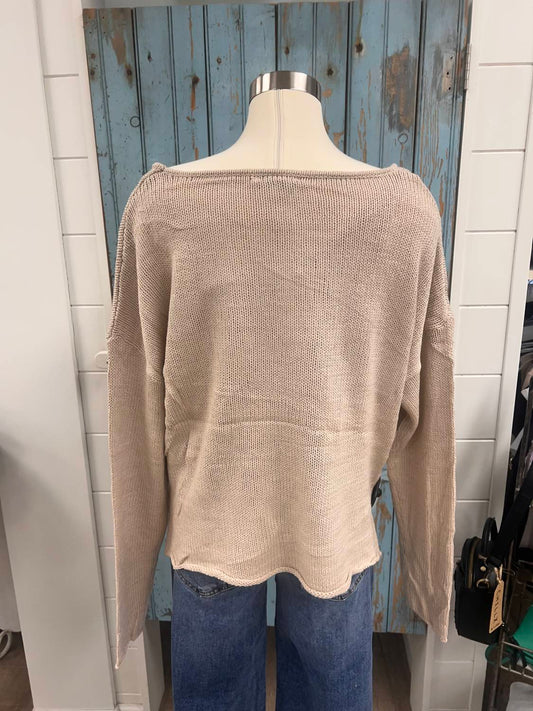 Miracle - Women's Sun Pocket Knit Sweater